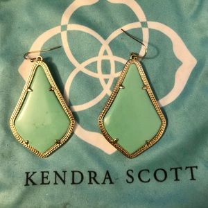 Kendra Scott - Alex Drop Earrings in Mint